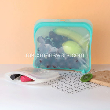 силиконски сад за складирање храна кујнска кеса за готвење